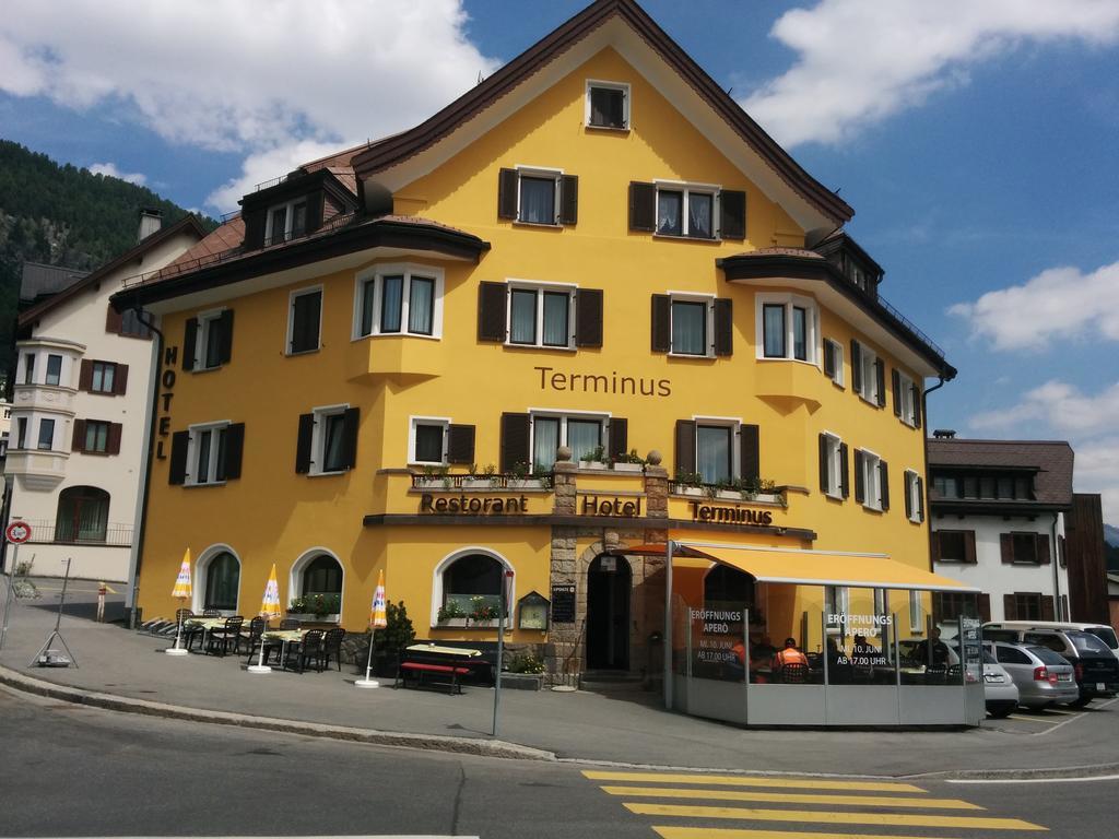Hotel Terminus Samedan Eksteriør billede